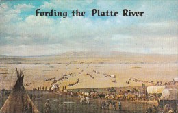 Fording The Platte River Omaha Nebaska - Omaha