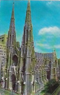 Saint Patricks Cathedral Is Located On Fifth Avenue At 50th Street - Churches
