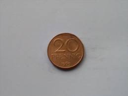 1969 - 20 Pfennig / KM 11 ( Uncleaned Coin / For Grade, Please See Photo ) !! - 20 Pfennig