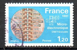 FRANCE. N°2126 Oblitéré De 1981. Informatique. - Informática