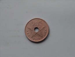 1911 - 20 Cent / KM 19 ( Uncleaned Coin / For Grade, Please See Photo ) !! - 1910-1934: Albert I.