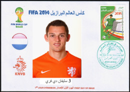 ALGERIE ALGERIA - 2014 - Netherlands - Stefan DE VRIJ BRAZIL FIFA World Cup Football Futbol Fußball Soccer Calcio - 2014 – Brazil