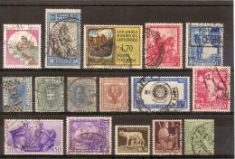 ITALIE - LOT DE TIMBRES OBLITERES DIFFERENTS - Verzamelingen