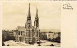 WIEN. Votivkirche - 2 Scans - Églises