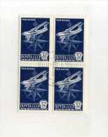 - URSS . POSTE AERIENNE 1978 . BLOC DE 4 TIMBRES OBLITERES  . - Gebraucht