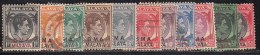 BMA Malaya British Military Administration, 1945 Used King George VI Series, 11 Values, Malaysia (sample Image) - Malaya (British Military Administration)