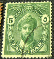 Zanzibar 1936 Sultan Chalifa Bin Harub 5c - Used - Zanzibar (...-1963)