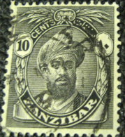 Zanzibar 1936 Sultan Chalifa Bin Harub 10c - Used - Zanzibar (...-1963)