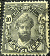 Zanzibar 1936 Sultan Chalifa Bin Harub 10c - Used - Zanzibar (...-1963)