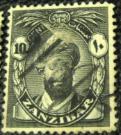 Zanzibar 1936 Sultan Chalifa Bin Harub 10c - Used - Zanzibar (...-1963)