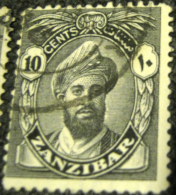 Zanzibar 1936 Sultan Chalifa Bin Harub 10c - Used - Zanzibar (...-1963)