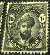 Zanzibar 1936 Sultan Chalifa Bin Harub 10c - Used - Zanzibar (...-1963)