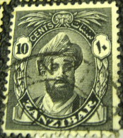 Zanzibar 1936 Sultan Chalifa Bin Harub 10c - Used - Zanzibar (...-1963)