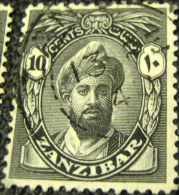 Zanzibar 1936 Sultan Chalifa Bin Harub 10c - Used - Zanzibar (...-1963)