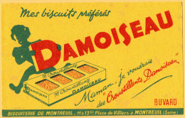 A1008 - BUVARD DAMOISEAU Maman, Je Voudrais Des "Croustillants Damoiseau" - Cake & Candy