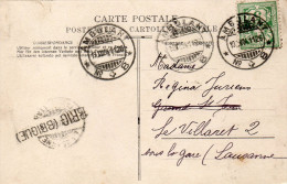 ALLEMAGNE BAVIERE ENTIER POSTAL  ILLUSTRE  1906 - Other & Unclassified