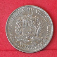 VENEZUELA  1  BOLIVAR  1967   KM# 42  -    (Nº07969) - Venezuela