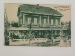 42 ANDREZIEUX BOUTHEON L HOTEL DESSAGNE VOYAGEE T B ETAT - Andrézieux-Bouthéon