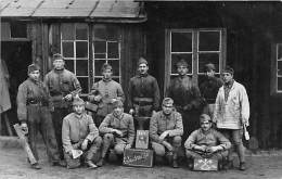 Thème:  Guerre 14/18. Carte Photo .A Identifier Régiments.Cantonnement.B Lessés.Matériels.Divers . - Guerre 1914-18