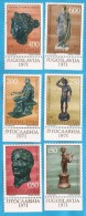 1971 1431-36  ARTE  JUGOSLAVIJA JUGOSLAWIEN  ANTIKE BRONZENSTATUEN   MNH - Unused Stamps
