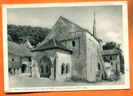 1957- Eglise De Romainmotier -  Affr. De MOUDON  Et Taxée .SUISSE.Porche Du XIII Siecle Et Narthex Du XII Siecle - Moudon