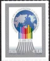 2011 - ITALIA - CINQUANTESIMO DELL'OCSE - EMISSIONE COMUNE. MNH - 2011-20: Nieuw/plakker