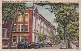 Technical High School Spring Street Side Springfield Massachusetts - Springfield
