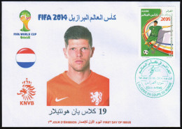 ARGHELIA - 2014 - BRAZIL FIFA World Cup Football - Netherlands Klaas Jan HUNTELAAR Futbol Fußball Soccer Calcio - 2014 – Brésil