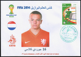 ARGHELIA - 2014 - BRAZIL FIFA World Cup Football - Netherlands Jordy CLASIE Futbol Fußball Soccer Calcio - 2014 – Brésil