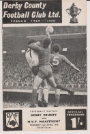 Official Football Programme DERBY COUNTY - M V V MAASTRICHT Friendly Match 1970 RARE - Habillement, Souvenirs & Autres