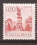 1971 1428 X -NO PH  JUGOSLAVIJA JUGOSLAWIEN  FREIMARKEN SEHENSWUERDIGKEITEN KRUSEVAC SRBIJA SERBIEN  MNH - Unused Stamps