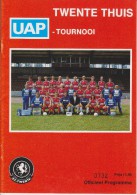 Official Football Programme TWENTE Tournament 1990 With ATHLETIC BILBAO - BORUSSIA DORTMUND - ABERDEEN - Habillement, Souvenirs & Autres