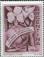 GA0378 Argentina 1959 Orchid 1v MNH - Ungebraucht