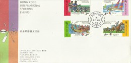 Hong Kong 1995 Sports Events FDC - FDC