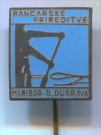 Rowing, Kayak, Canoe - MARIBOR, Slovenia, Enamel Pin, Badge - Rudersport