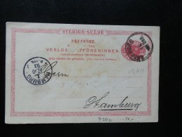 43/611     CP SUEDE - Postal Stationery