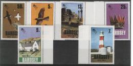 1979 Bardsey Island - Local Issue 6v. Lighthouse, Birds, Crown, Architecture, Tourism MNH - Albatros