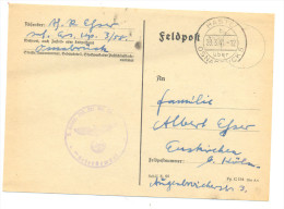 JUDAICA OSNABRUCK 5 CAMP JAHR 1941 FELDPOST ALBERT ELSER - Brieven En Documenten