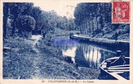 CPSM 9X14 De VILLEPARISIS (77) - Le CANAL - ANIMATIONS - Villeparisis