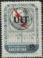 GA0457 Argentina 1965 International Telecommunications Association Ensign 1v MNH - Ungebraucht