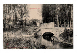 Boutigny Sur Essonne La Chaussée Du Pont Vue Du Pont AVANT Son Elargissement Ecrite En 1918 Canton La Ferté Alais - La Ferte Alais