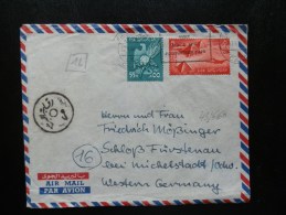 43/660  LETTRE  POUR ALLEMAGNE  1960 - Cartas & Documentos