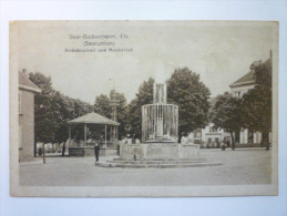 SAAR-BUCKENHEIM  ,  Els.  :  Bocksbrunnen Und  Musikkiosk   1918 - Sarre-Union