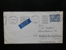 43/692     LETTRE  1966 TO GERMANY - Storia Postale