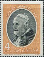 GA0476 Argentina 1964 Pope John XXIII 1v MNH - Unused Stamps