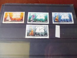 BRESIL TIMBRE OU SERIE YVERT N° 1361.1364 - Used Stamps