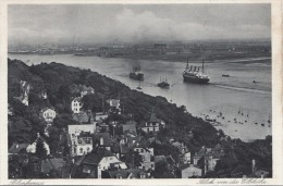 BF19498 Blankenese  Ship Bateaux Blick Von Der Elbhohe Germany  Front/back Image - Blankenese