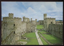 CPM Non écrite  Royaume Uni CAERNARVON Castle Interior Looking East - Caernarvonshire
