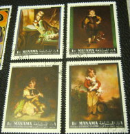 Manama Various Paintings X4 - Used - Manama