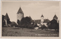 SUISSE,HELVETIA,SWISS,SWI TZERLAND,SVIZZERA,SCHWEIZ ,FRIBOURG,BROYE,ESTAVAYER  LE LAC,chateau,prés Lac Neuchatel - Estavayer